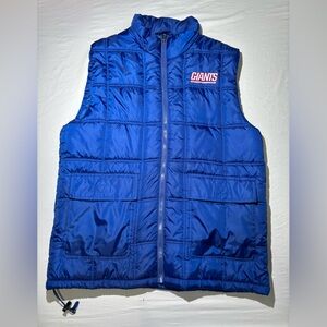 Giants Puffer Vest NFL branded
